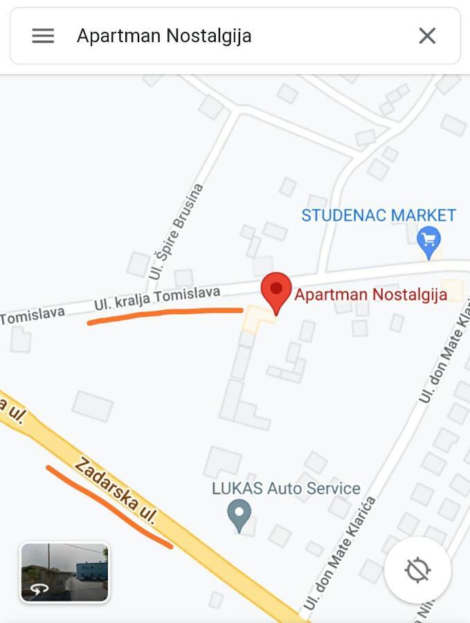 Apartment Nostalgija, Benkovac Εξωτερικό φωτογραφία